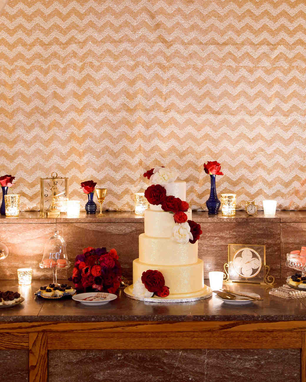 Press: 11 of the Most Decadent Desserts for a Winter Wedding